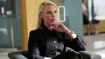 SUITS -- "Right-Hand Man" Episode 801 -- Pictured: Katherine Heigl as Samantha Wheeler -- (Photo by: Ian Watson/USA Network)
