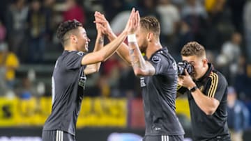 CARSON, CA - APRIL 21: Miguel Almiron