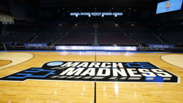 General view of the March Madness logo. (Rick Osentoski-USA TODAY Sports)