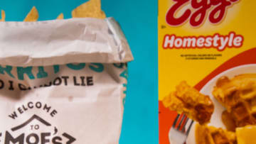 Eggo Taco from Moe's Southwest Grill and Eggo, photo provided by Moe's Southwest Grill