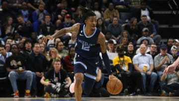 Memphis Grizzlies guard Ja Morant. Mandatory Credit: Petre Thomas-USA TODAY Sports