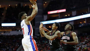 HOUSTON, TX - APRIL 07: Stanley Johnson