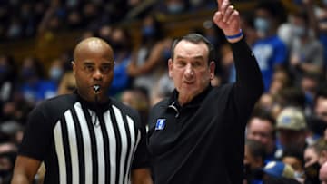 Duke basketball head coach Mike Krzyzewski (Rob Kinnan-USA TODAY Sports)