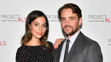 NEW YORK, NY - OCTOBER 25: Vincent Piazza (R) and Genesis Rodriguez attend the 19th Annual Project ALS Benefit Gala at Cipriani 42nd Street on October 25, 2017 in New York City. (Photo by Dia Dipasupil/Getty Images)