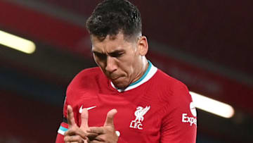 Liverpool, Roberto Firmino (Photo by LAURENCE GRIFFITHS/POOL/AFP via Getty Images)