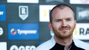 ADELAIDE, AUSTRALIA - MAY 27: Ian McKeown, head of high performance of the Power speaks to the media during a Port Power AFL training session at Alberton Oval on May 27, 2020 in Adelaide, Australia. (Photo by Daniel Kalisz/Getty Images)