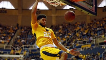 MORGANTOWN, WV - FEBRUARY 18: Esa Ahmad