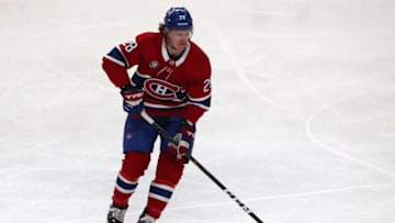 Apr 29, 2022; Montreal, Quebec, CAN; Montreal Canadiens Christian Dvorak. Mandatory Credit: Jean-Yves Ahern-USA TODAY Sports