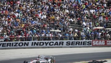 Jun 26, 2016; Elkhart Lake, WI, USA; IndyCar Series driver Will Power during the Kohler Grand Prix at Road America. Mandatory Credit: Mark Hoffman/Milwaukee Journal Sentinel via USA TODAY NETWORK