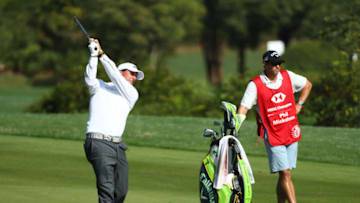 SHANGHAI, CHINA - NOVEMBER 01: Phil Mickleson of United States of America plays his second shot from the 2nd fairway during Day Two of the WGC HSBC Champions at Sheshan International Golf Club on November 01, 2019 in Shanghai, China. (Photo by Matthew Lewis/Getty Images)