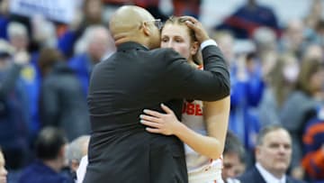 Tiana Mangakahia, Syracuse basketball (Photo by Rich Barnes/Getty Images)