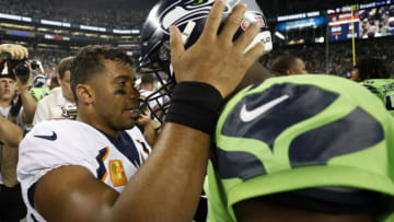 Russell Wilson, Geno Smith, Seattle Seahawks, Denver Broncos (Photo by Steph Chambers/Getty Images)