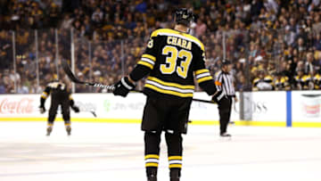 BOSTON, MA - OCTOBER 19: Zdeno Chara
