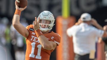 Sam Ehlinger, Texas Football Mandatory Credit: Ricardo B. Brazziell-USA TODAY Sports