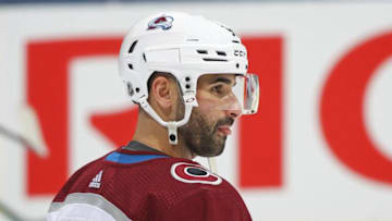Nazem Kadri previously of the Toronto Maple Leafs. (Photo by Claus Andersen/Getty Images)