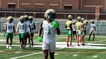 Auburn footballBuford safety KJ Bolden at practice on July 24, 2023.
