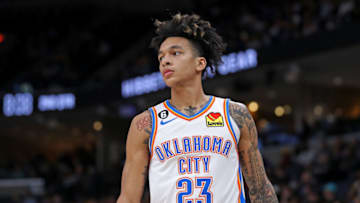 Tre Mann #23 of the Oklahoma City Thunder (Photo by Justin Ford/Getty Images)