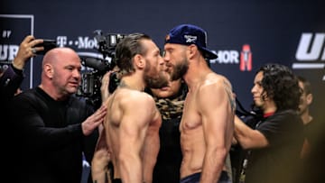 Conor McGregor vs. Cowboy Cerrone (photo by Amy Kaplan/FanSided)