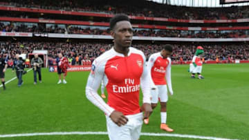 LONDON, ENGLAND - FEBRUARY 20: Danny Welbeck of Arsenal before the Emirates FA Cup Fifth Round match between Arsenal and Hull City at Emirates Stadium on February 20, 2016 in London, England. (Photo by Stuart MacFarlane/Arsenal FC via Getty Images)