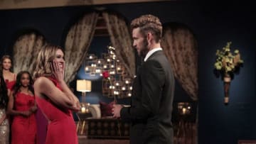 THE BACHELOR - “Episode 2101” - What do a dolphin-loving woman, a successful businesswoman who runs her parents multi-million -dollar flooring empire;, a bachelorette, who is hiding a big secret about her past involving Nick, and a no-nonsense Southern belle, who has Nick in her cross-hairs for a big country wedding, all have in common? They all have their sights set on making the Bachelor, Nick Viall, their future husband when the much-anticipated 21th edition of ABC's hit romance reality series, "The Bachelor," premieres, MONDAY, JANUARY 2 (8:00-10:01 p.m., ET), on the ABC Television Network. (ABC/Rick Rowell)HAILEY, NICK VIALL