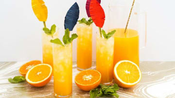 Orange Tangerine Mojito, photo provided by Natalie's Juice