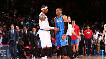 NEW YORK, NY - JANUARY 28: Carmelo Anthony