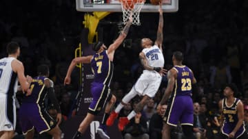 Markelle Fultz introduced himself to the nation with a triple-double in a win over the Los Angeles Lakers last January. Mandatory Credit: Kelvin Kuo-USA TODAY Sports