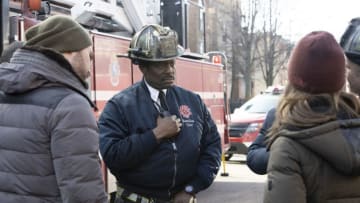 CHICAGO FIRE -- "Off The Grid" Episode 815 -- Pictured: Eamonn Walker as Wallace Boden -- (Photo by: Adrian Burrows/NBC)