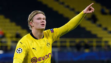 Erling Haaland is closing in on his return from injury (Photo by Alex Gottschalk/DeFodi Images via Getty Images)