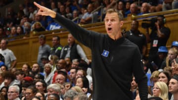 Duke basketball head coach Jon Scheyer (Rob Kinnan-USA TODAY Sports)