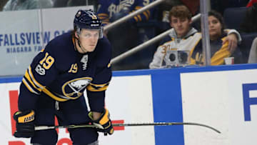 BUFFALO, NY - NOVEMBER 22: Jake McCabe