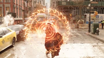 Benedict Cumberbatch as Dr. Stephen Strange in Marvel Studios' DOCTOR STRANGE IN THE MULTIVERSE OF MADNESS. Photo courtesy of Marvel Studios. ©Marvel Studios 2022. All Rights Reserved.