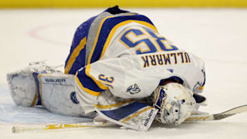 Buffalo Sabres goaltender Linus Ullmark (35). Mandatory Credit: Timothy T. Ludwig-USA TODAY Sports