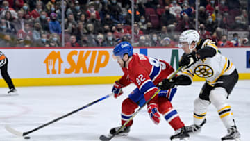 Mar 21, 2022; Montreal, Quebec, CAN; Montreal Canadiens forward Jonathan Drouin. Mandatory Credit: Eric Bolte-USA TODAY Sports