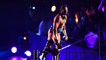TOKYO,JAPAN - JUNE 29: Zack Ryder enters the ring during the WWE Live Tokyo at Ryogoku Kokugikan on June 29, 2019 in Tokyo, Japan. (Photo by Etsuo Hara/Getty Images)