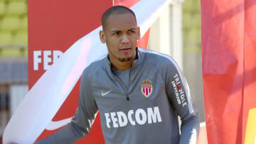AS Monaco's Brazilian defender Fabinho arrives to take part in a football training session on February 6, 2017 at the 'Louis II Stadium' in Monaco. / AFP / VALERY HACHE (Photo credit should read VALERY HACHE/AFP/Getty Images)