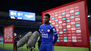 Kelechi Iheanacho of Leicester City (Photo by Alex Pantling/Getty Images)
