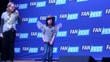 Carl Grimes angel cosplayer - Fan Fest Costume Contest
