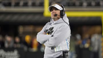 Shane Beamer's South Carolina football team will take on Eli Drinkwitz' Missouri Tigers in the seventh game of the season. Mandatory Credit: Denny Medley-USA TODAY Sports