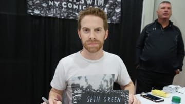 NEW YORK, NY - OCTOBER 10: Actor Seth Green attends the Adult Swim Signing: Robot Chicken. Adult Swim at New York Comic Con at Jacob Javitz Center on October 10, 2015 in New York, United States. 25749_002 167.JPG (Photo by Cindy Ord/Getty Images For Turner)