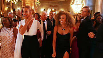 THE REAL HOUSEWIVES OF POTOMAC -- "Here Comes the Bride" Episode 402 -- Pictured: (l-r) Robyn Dixon, Ashley Boalch Darby -- (Photo by: Tasos Katopodis/Bravo)
