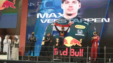 Lewis Hamilton, Max Verstappen, Formula 1 (Photo by Steve Domenjoz ATPImages/Getty Images)
