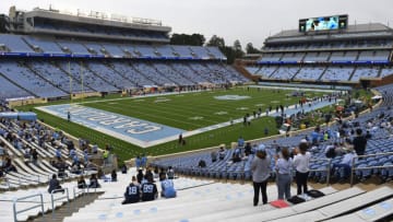 Oct 10, 2020; Chapel Hill, North Carolina, USA; A general view of Kenan Memorial Stadium. Mandatory Credit: Bob Donnan-USA TODAY Sports