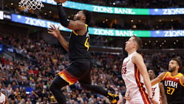 Utah Jazz guard Donovan Mitchell (Chris Nicoll-USA TODAY Sports)