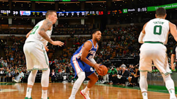 BOSTON, MA - OCTOBER 9: Jahlil Okafor