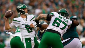 Luke Falk, New York Jets (Photo by Mitchell Leff/Getty Images)