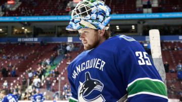 VANCOUVER, BC - MARCH 31: Thatcher Demko