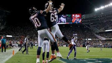 CHICAGO, IL - OCTOBER 09: Mitchell Trubisky