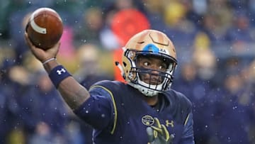 SOUTH BEND, IN - NOVEMBER 18: Brandon Wimbush