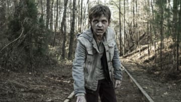 Jonathan Bergman as Child Walker - The Walking Dead _ Season 11, Episode 21 - Photo Credit: Jace Downs/AMC